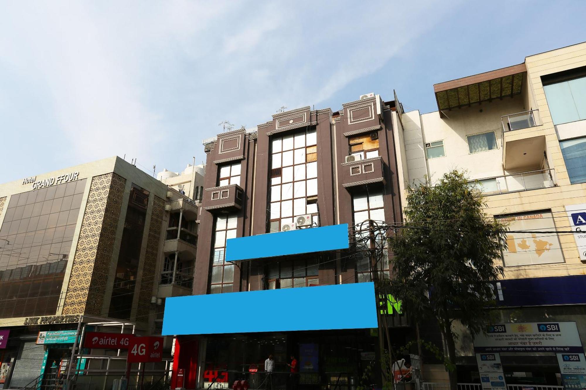 Oyo Flagship Hotel F Five New Delhi Ngoại thất bức ảnh